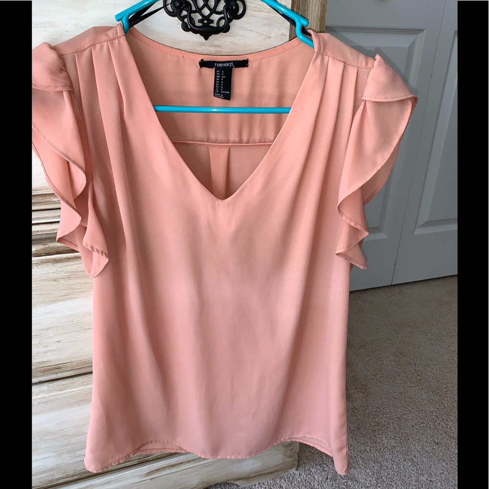 Pink Forever 21 Blouse